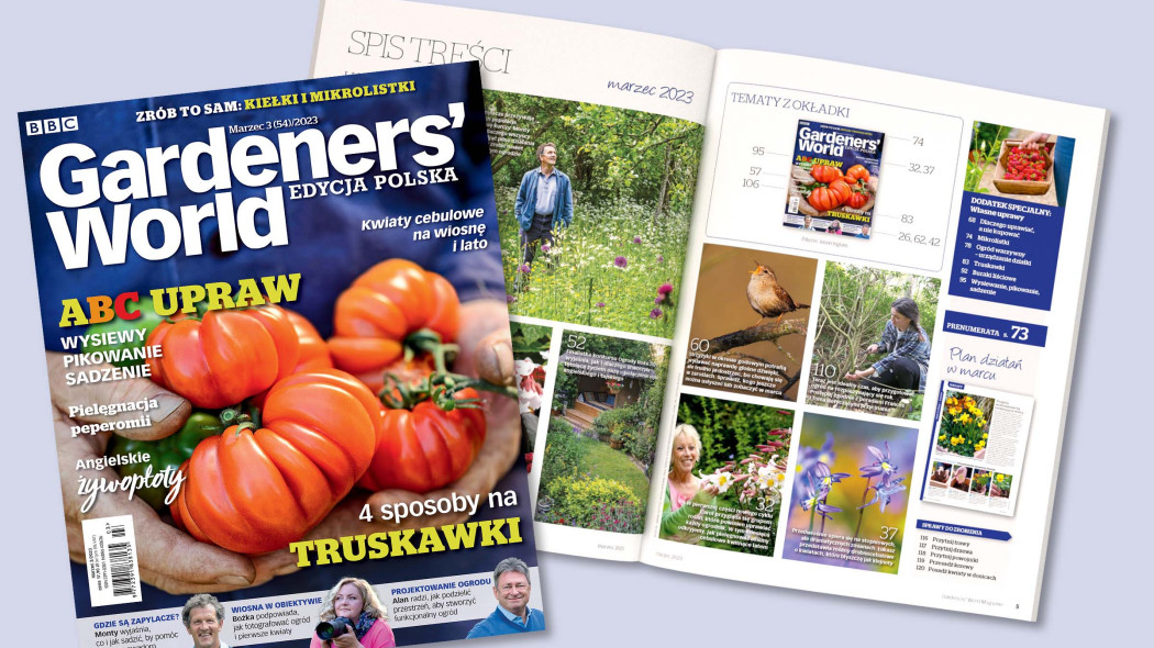 Już jest nowy Gardeners` World Polska 3/2023