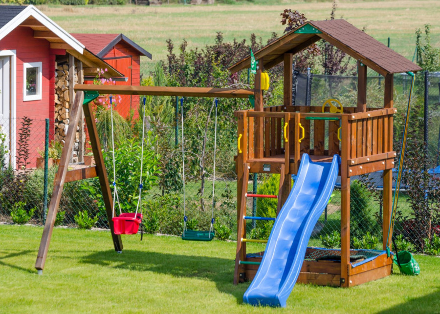 Domek ogrodowy do zabawy dla dzieci