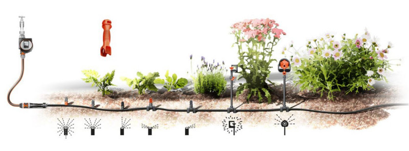 Micro-Drip-System – oszczędne nawadnianie kropelkowe