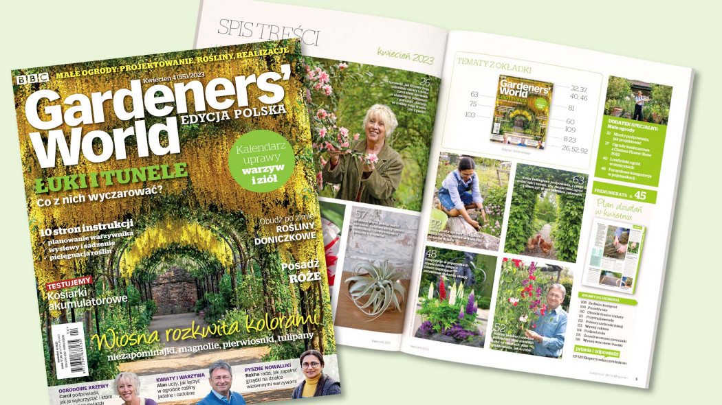 Już jest nowy Gardeners` World Polska 4/2023