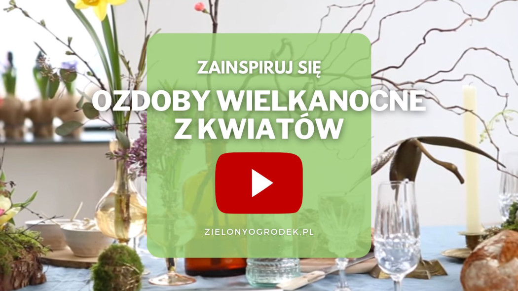 FILM Ozdoby wielkanocne z kwiatow