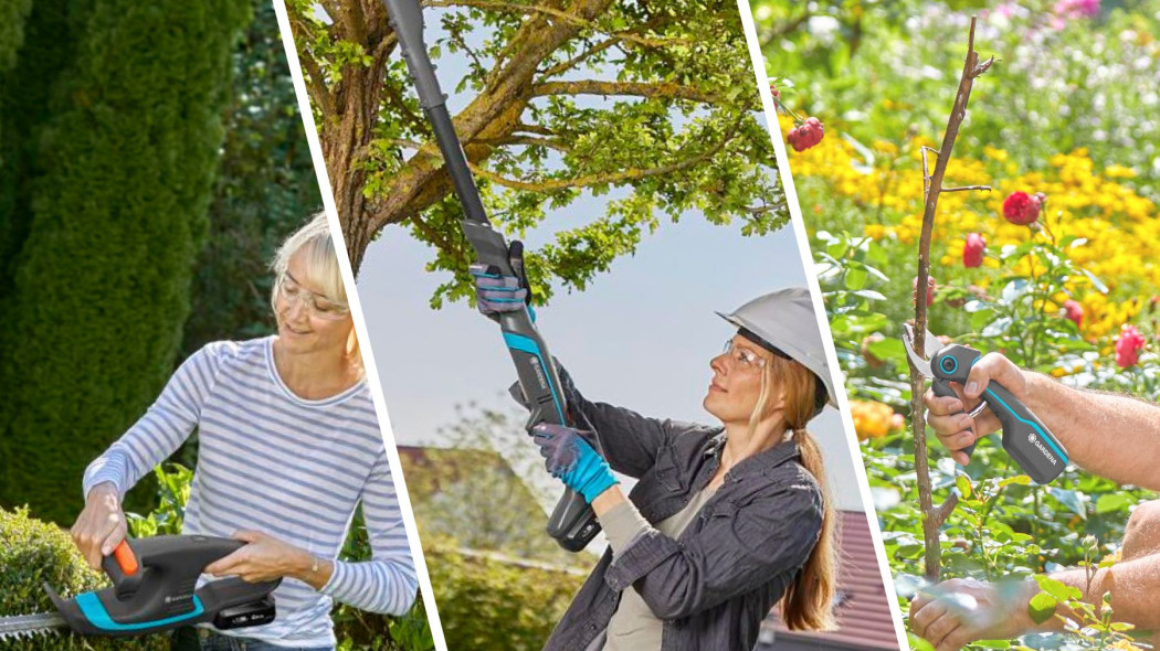 Nowe narzędzia akumulatorowe do cięcia marki Gardena