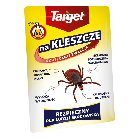 Preparat na kleszcze na trawniku