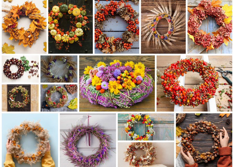 Jesień pełna kolorów - jak zrobić wianek, który zachwyci każdego