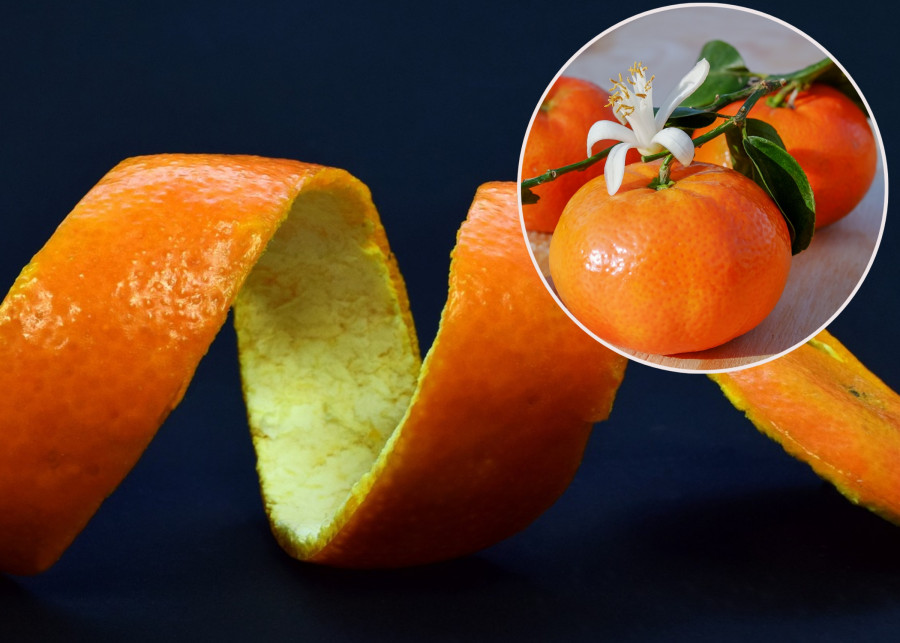 Sposoby na wykorzystanie skórek z mandarynek w domu i ogrodzie fot. Pixabay