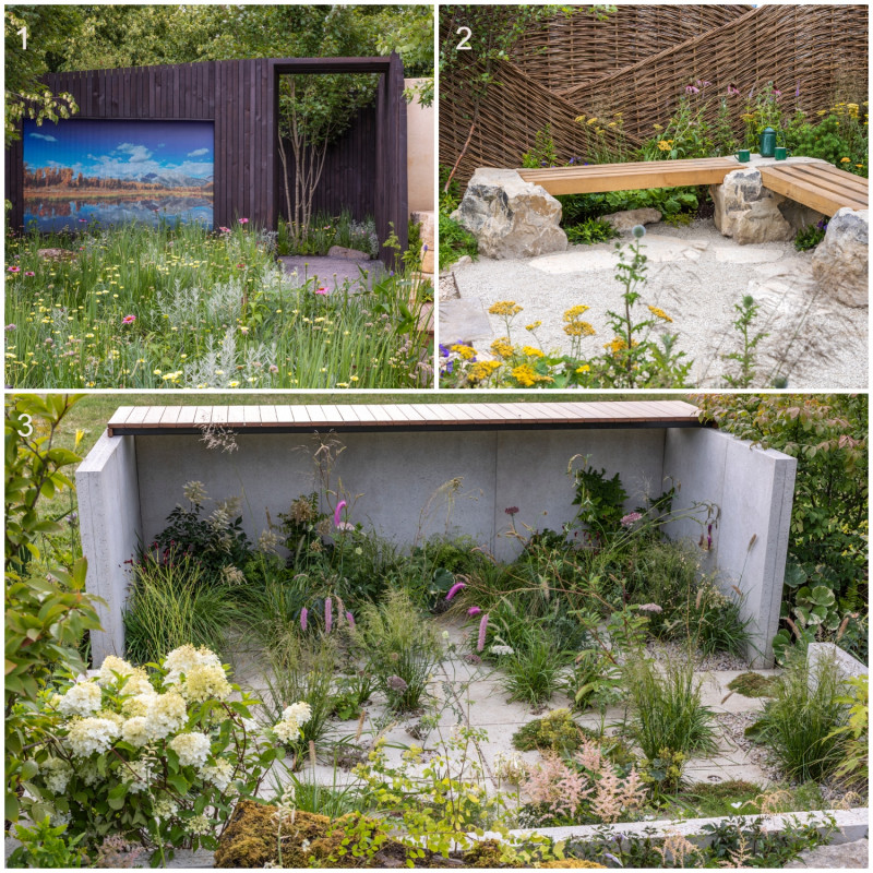 Ogrody z RHS Hampton Court Palace Garden Festival 2023