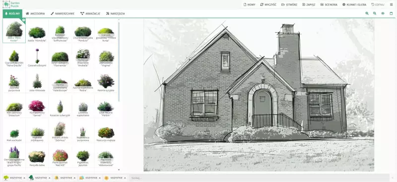 GardenPuzzle - program i aplikacja do projektowania ogrodów