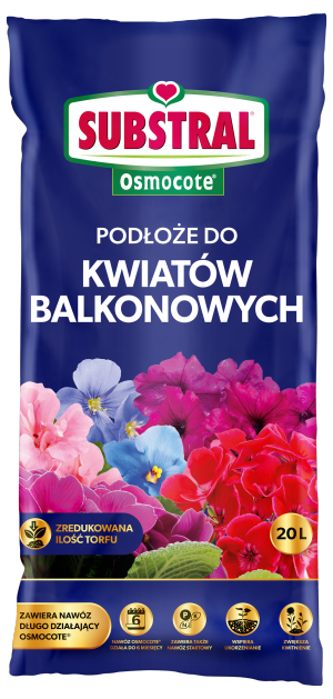 Gotowe podłoże do kwiatów balkonowych Substral Osmocote