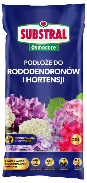 Gotowe podłoże do rododendronów i hortensji Substral Osmocote