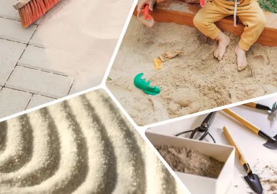 Piasek kwarcowy w ogrodzie | Czym różni się od...