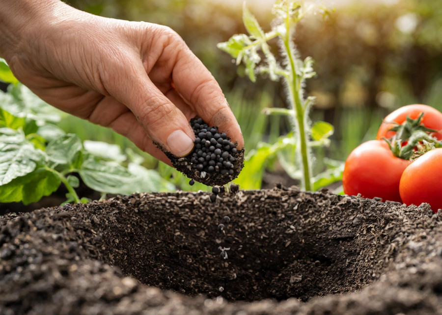 Dodawanie mikoryzy podczas sadzenia pomidorów do ziemi