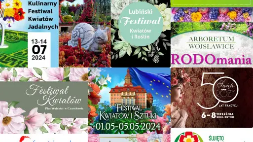 Ogrodowa mapa Polski (część 7) – festiwale kwiatów | 11 miejsc do zobaczenia