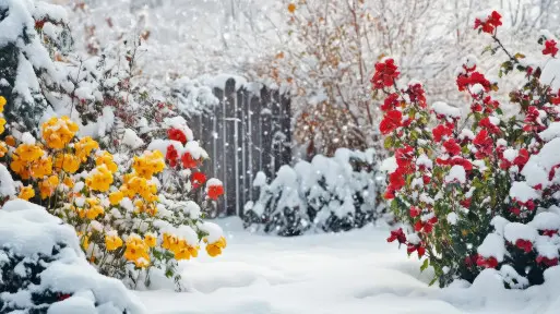 Spadł już pierwszy śnieg. Jak biała pierzynka wpłynie na ogród i rośliny?