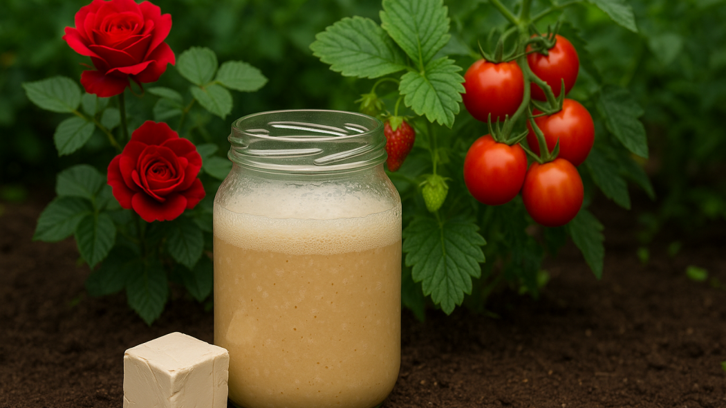 To naturalny stymulator wzrostu dla róż, truskawek i pomidorów