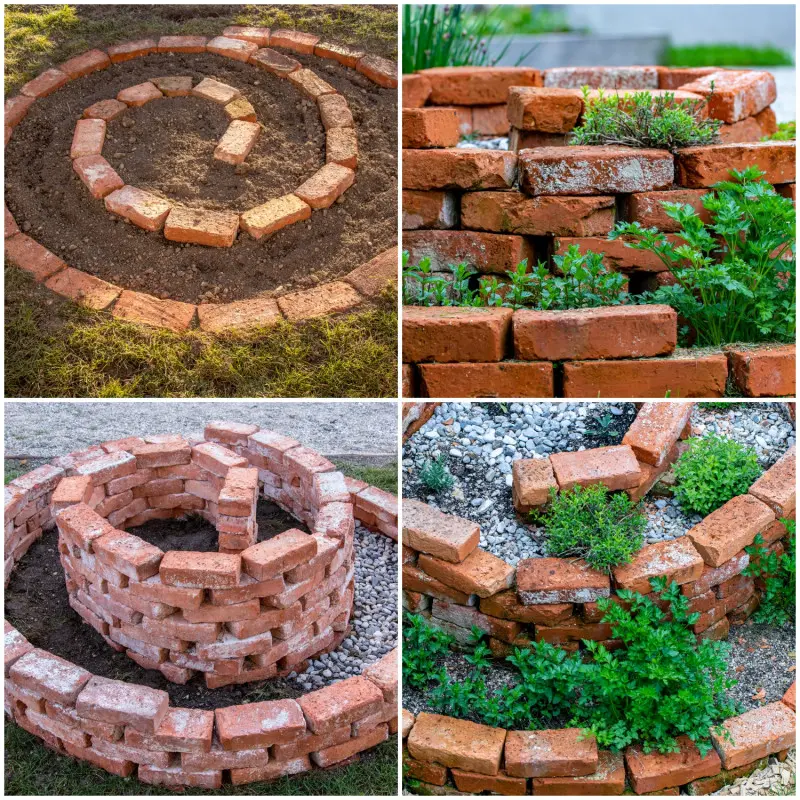 Spirala ziołowa – budowa krok po kroku