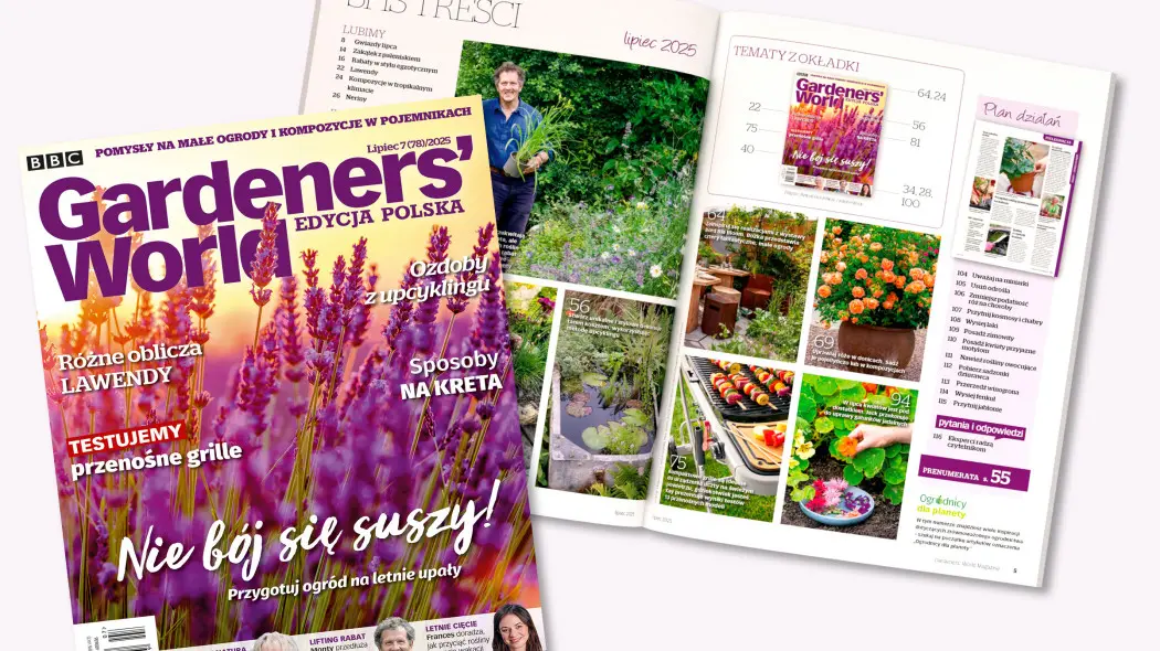 Zobacz lipcowy numer magazynu Gardeners’ World
