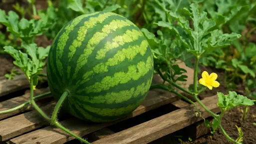 Grządka z palet – to idealny sposób na wielkie i słodkie arbuzy