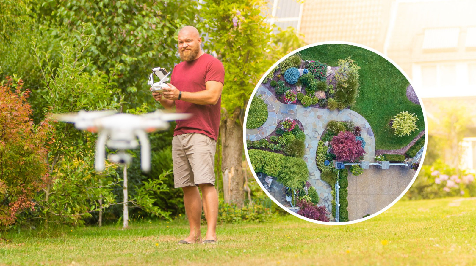 Jak wykorzystać drony w ogrodzie? Od projektu po pielęgnację roślin