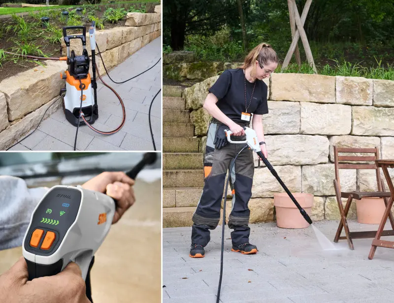 Nowa jakość czyszczenia, sterowanie z pistoletu - STIHL RE 140 VARIO CONTROL