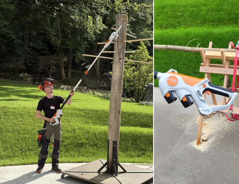 Wysoko, bezpiecznie i precyzyjnie - STIHL HTA 30