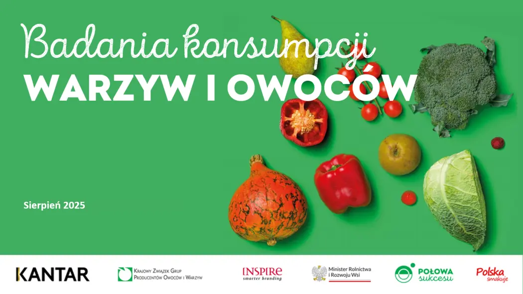 Konsumpcja owoców w sierpniu 2025 roku
