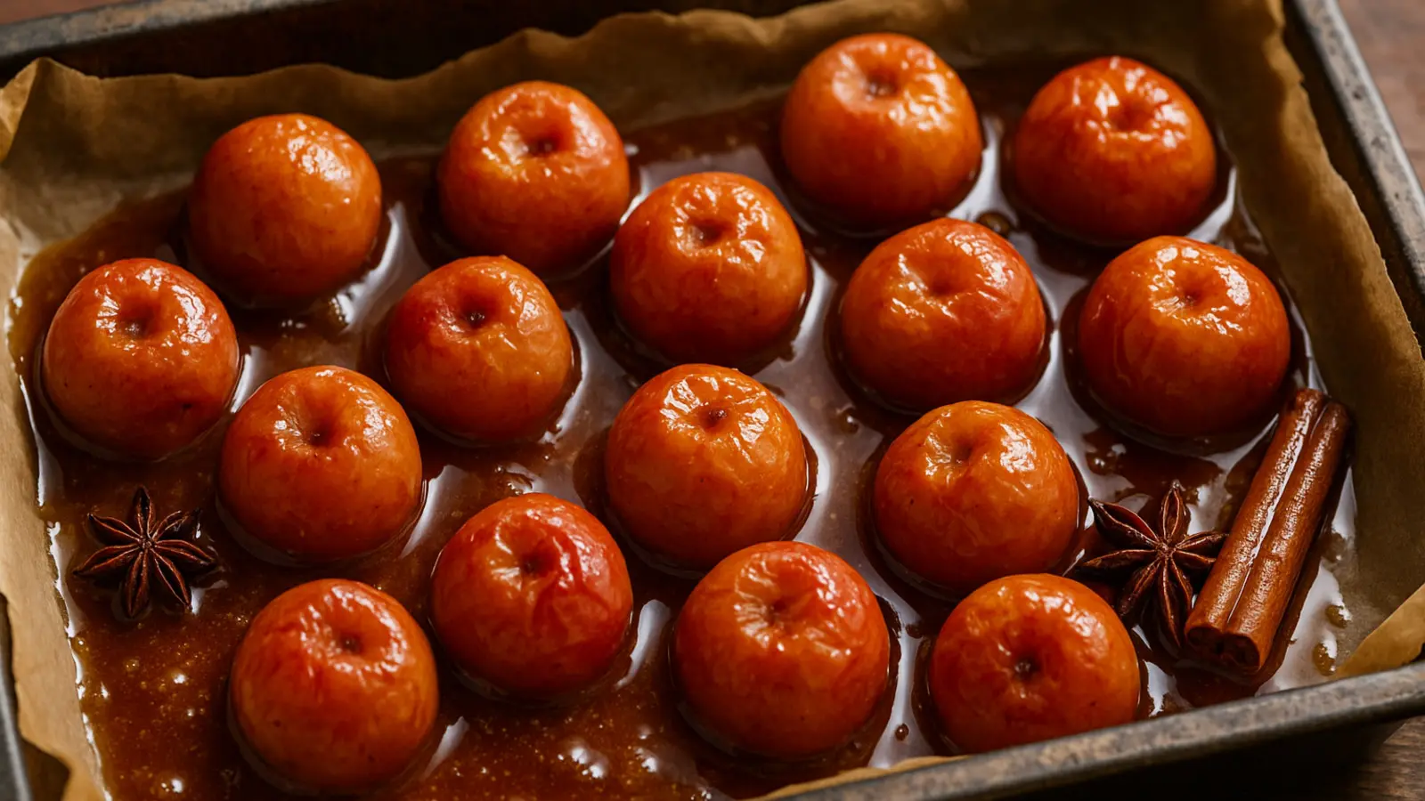 Słodko-kwaśny "karmel" z piekarnika. Pieczone rajskie jabłuszka do serów i mięs – hit czy kit?