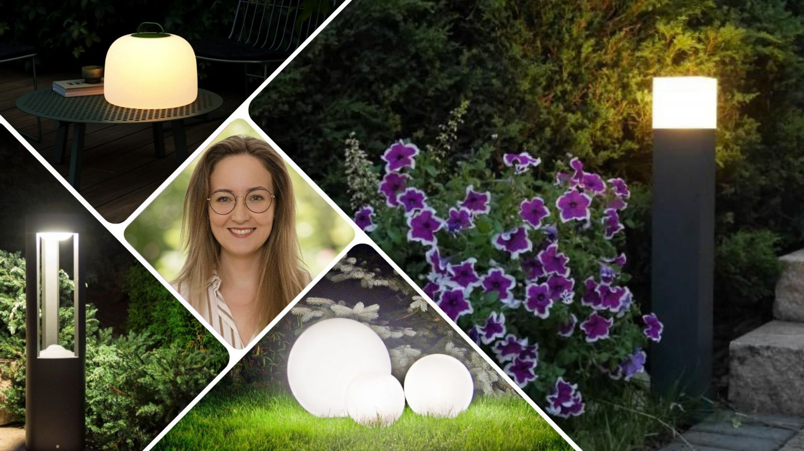 Jak światłem zmieniać funkcje ogrodu? Oto trendy 2026 w oświetleniu zewnętrznym: nowoczesne słupki i lampy solarne