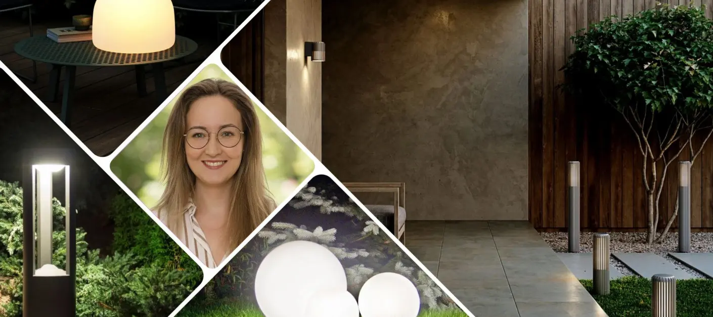 Trendy 2026 w oświetleniu zewnętrznym nowoczesne słupki i lampy solarne