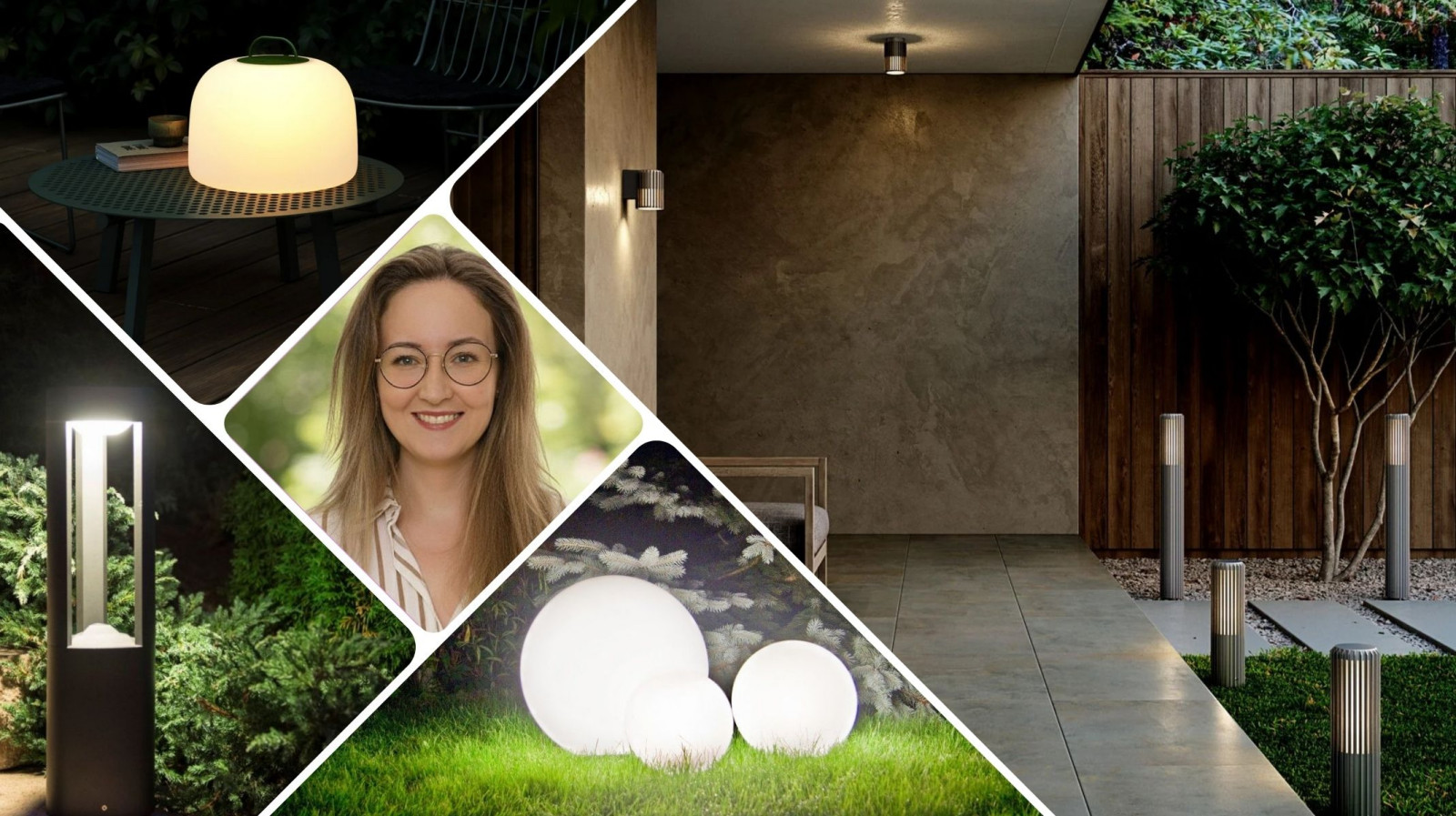 Jak światłem zmieniać funkcje ogrodu? Oto trendy 2026 w oświetleniu zewnętrznym: nowoczesne słupki i lampy mobilne