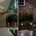 Jak światłem zmieniać funkcje ogrodu? Oto trendy 2026 w oświetleniu zewnętrznym: nowoczesne słupki i lampy mobilne