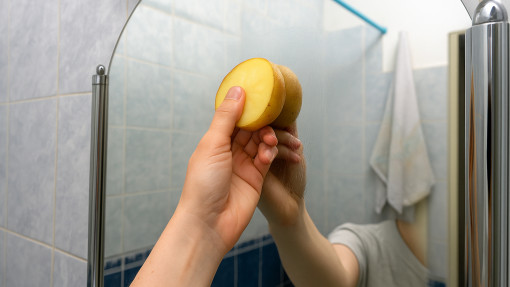 Masz dość smug na lustrze? Użyj tego warzywa, a będą lśnić bez polerowania