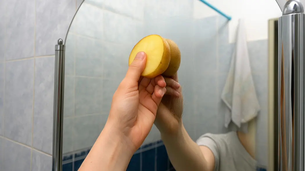 Masz dość smug na lustrze? Użyj tego warzywa