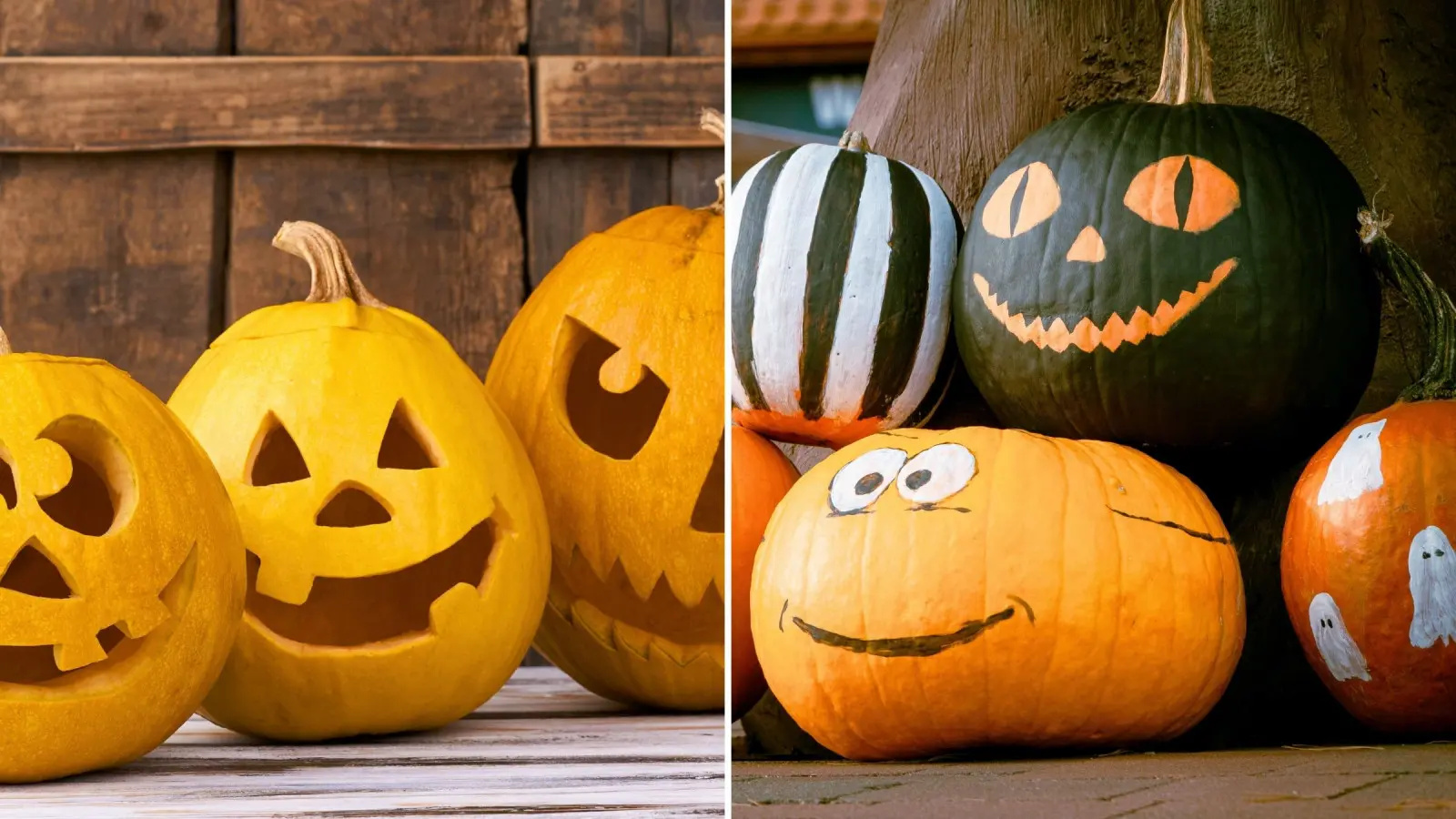 Dynia rzeźbiona czy malowana? Zobacz, co będzie hitem tegorocznego Halloween – lampiony i "malowanki"