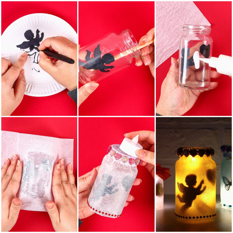 Lampion z słoika - instrukcja krok po kroku