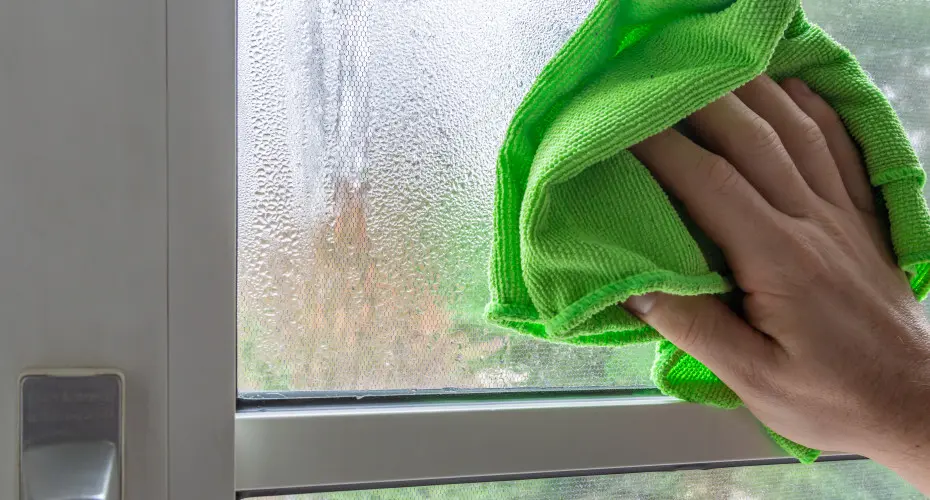 Okna "płaczą", a na parapecie stoi woda? Oto darmowy sposób na pochłaniacz wilgoci