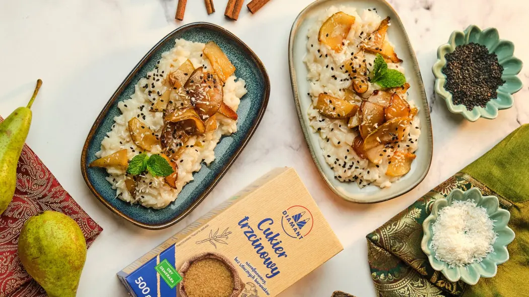 Przepis na gruszkę Sticky Rice
