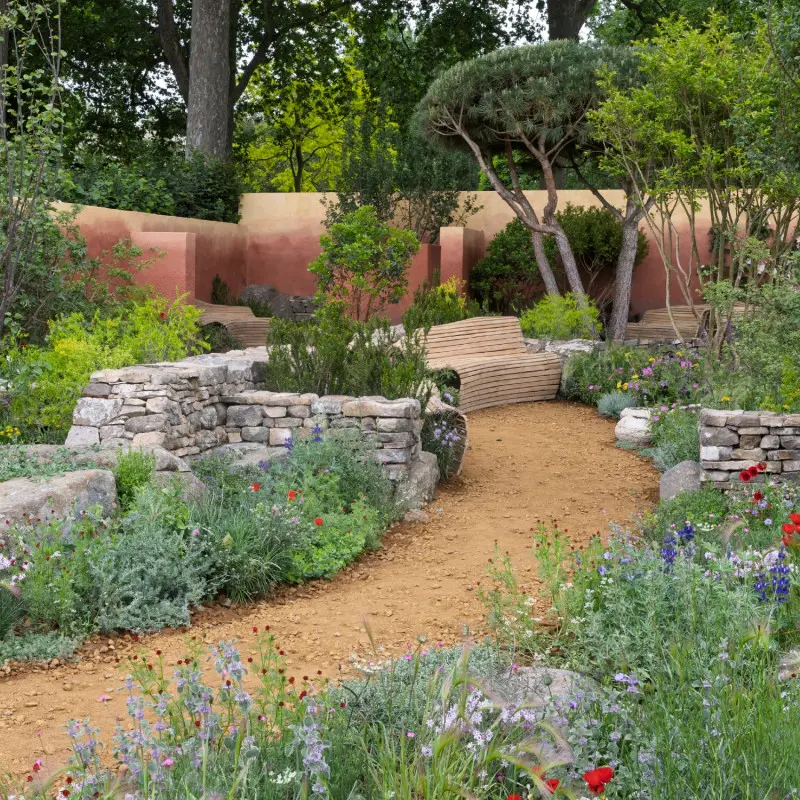 Ogród w stylu śródziemnomorskim