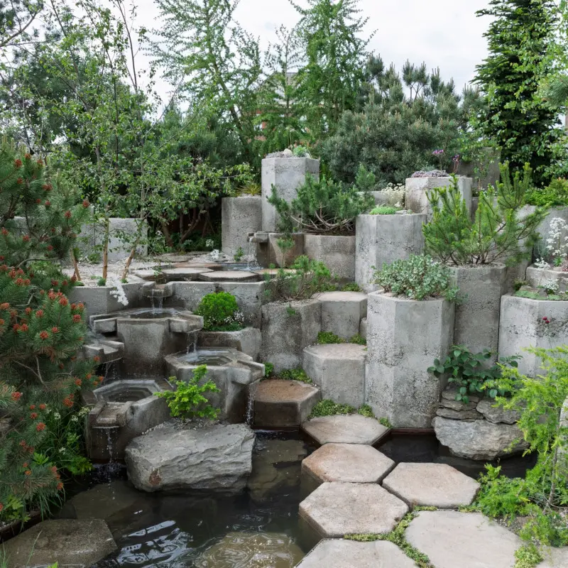 Ogród wielopoziomowy