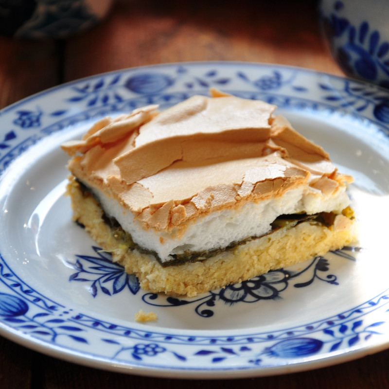 Szczawiotka, czyli kruche ciasto ze szczawiem