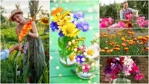 Kwiaty w wazonie – bukiety na cztery pory roku