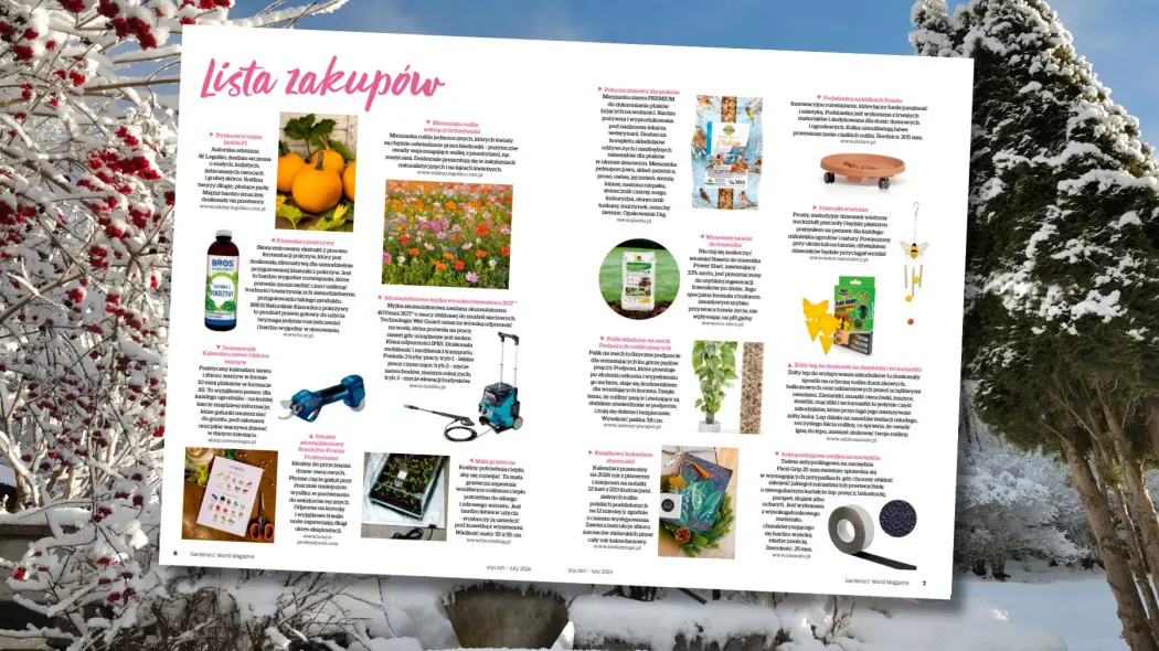 Ogrodowa lista zakupów przed sezonem 2026