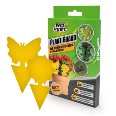 Żółty lep do doniczek na ziemiórki i wciornastki