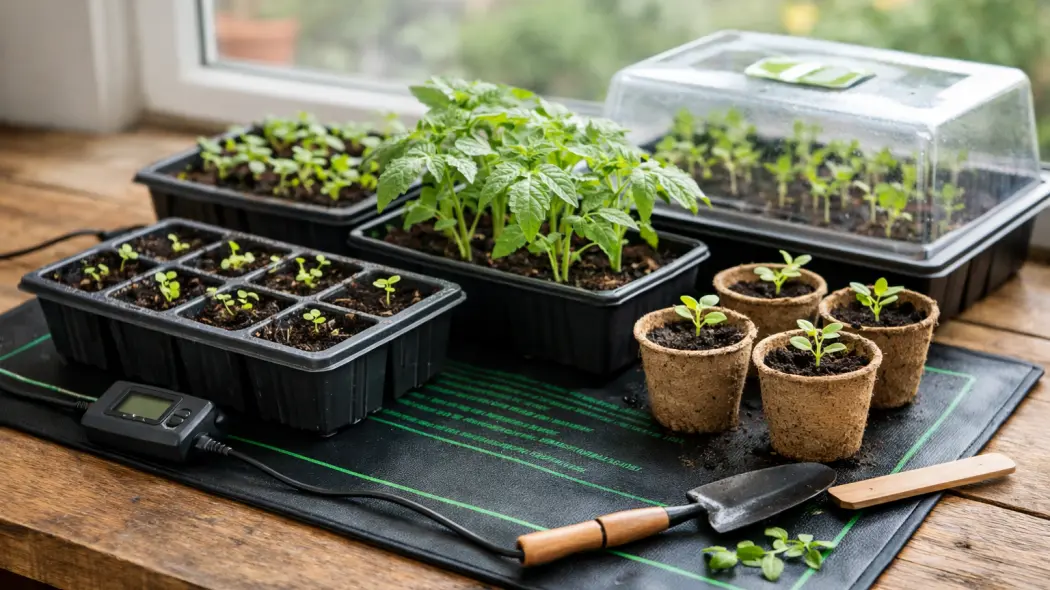 Przyspieszanie wzrostu rozsady i sadzonek. Jak korzystać z maty grzewczej?