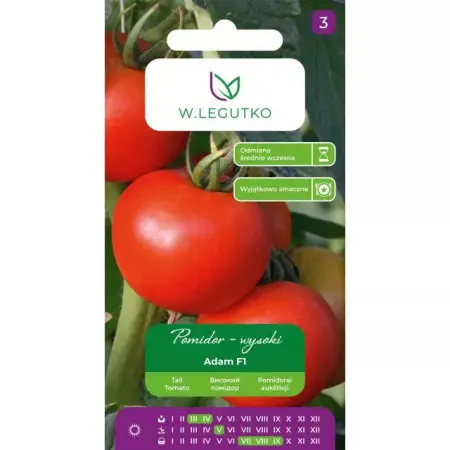 Nasiona pomidora Adam F1