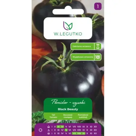 Nasiona pomidora Black Beauty