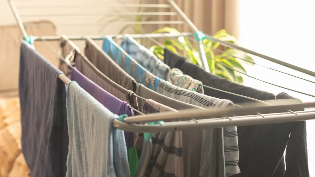 Suszenie prania w mieszkaniu zimą
