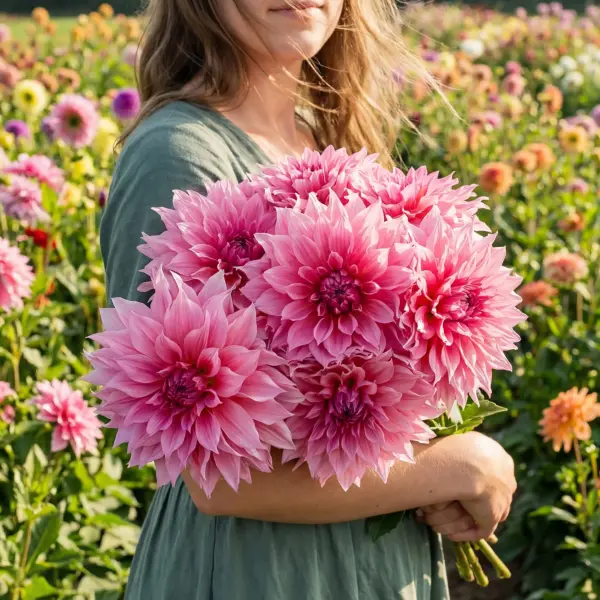 Dalia Café au Lait Rose
