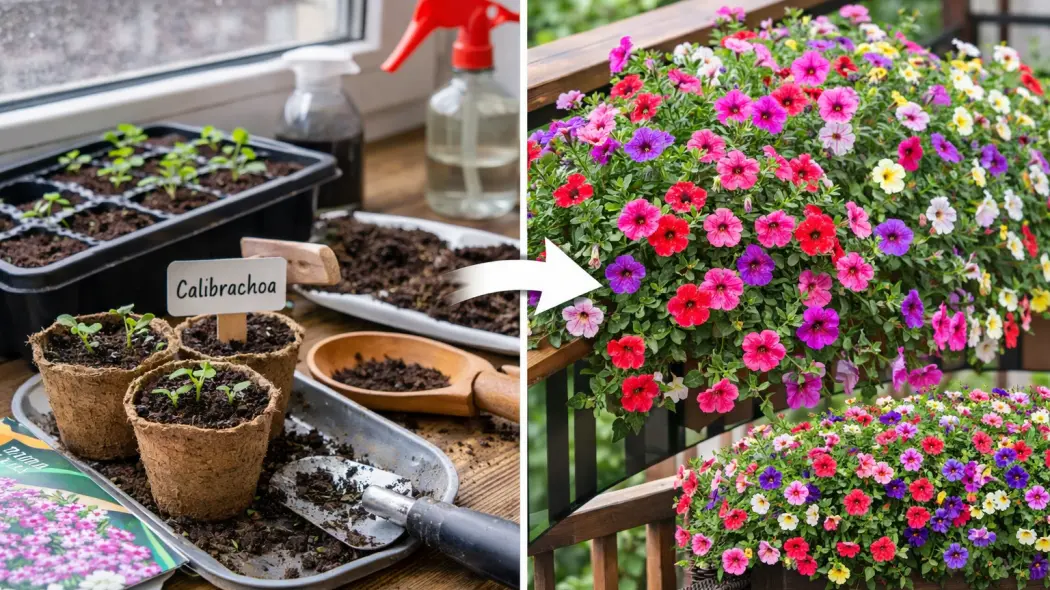 Uprawa calibrachoa z nasion