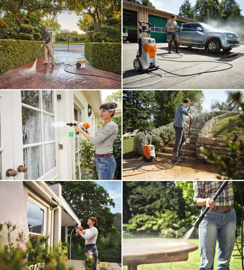Myjki wysokociśnieniowe STIHL do każdego zadania w ogrodzie