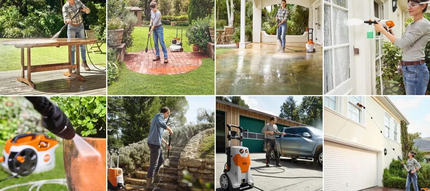 Myjki wysokociśnieniowe w ogrodzie. Do czego naprawdę się przydają?